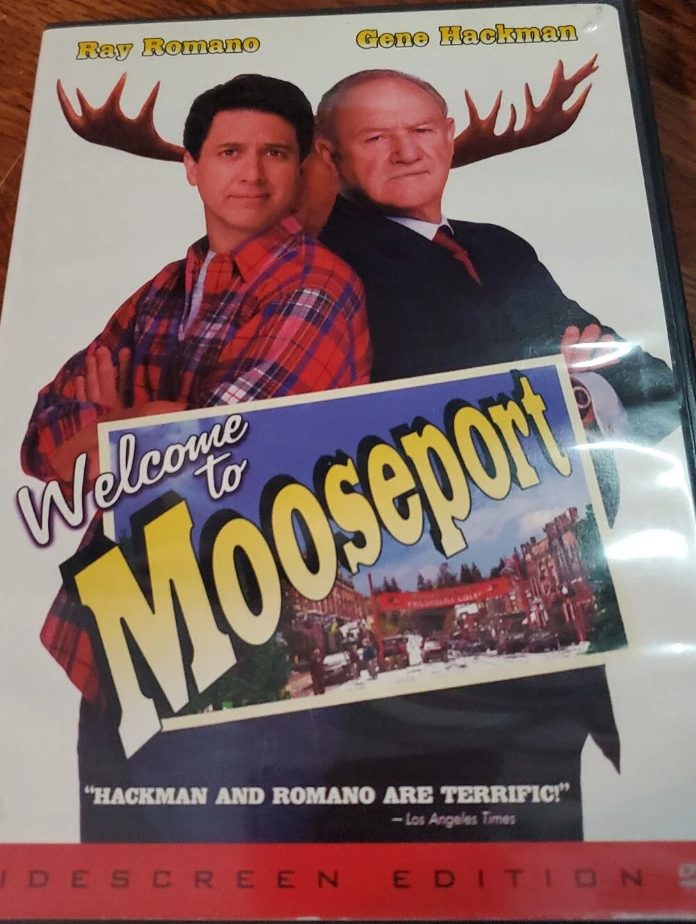 Welcome to Mooseport Decorative Movie Poster - Red/Blue
